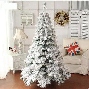 120CM / 240CM Snow White Christmas Tree – Large Decorative Tree for a Stunning Holiday Display!